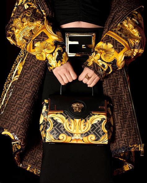 fendi brooch|fendi and versace collab.